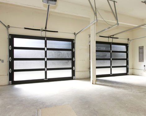 Glass garage door Beverly Hills